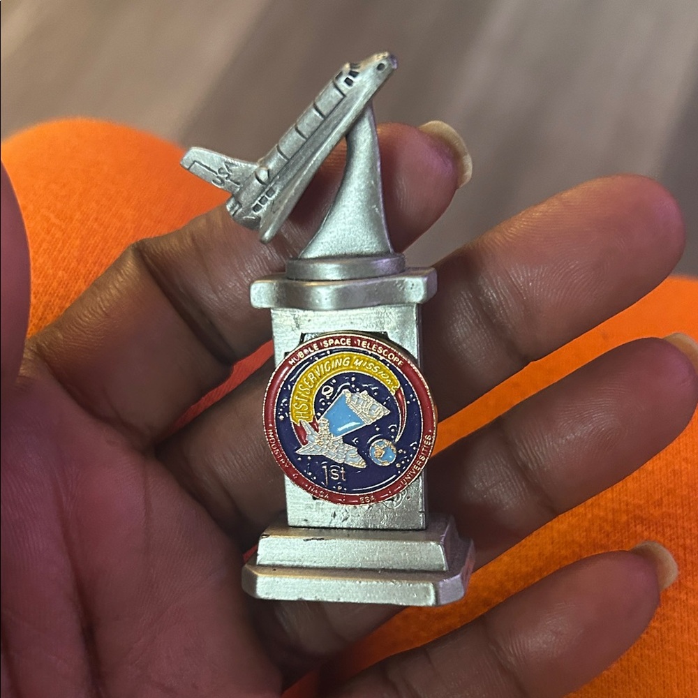 Silver Space Shuttle Trophy